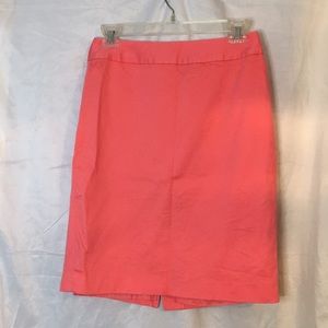 Liz Claiborne Aline career pink/orange split skirt